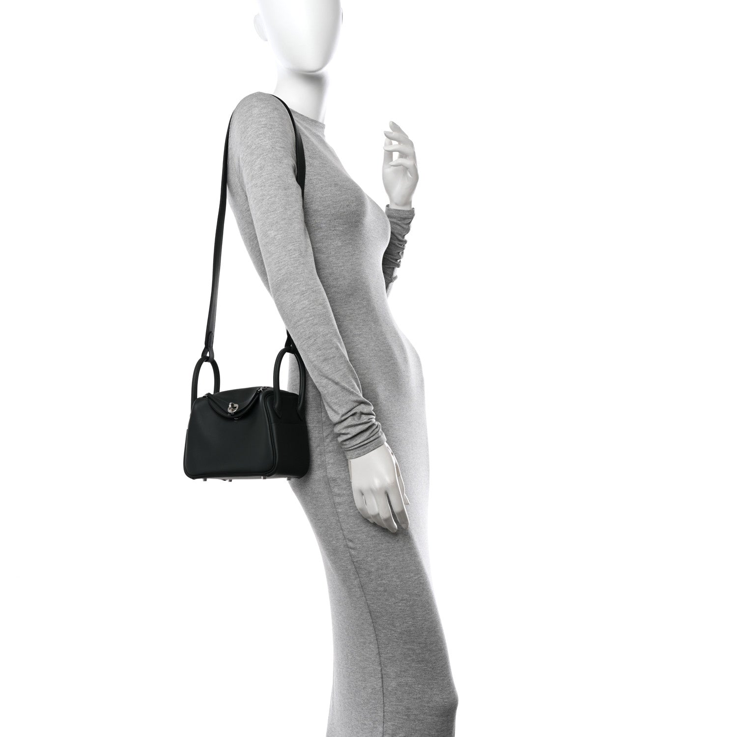 Hermes Swift Verso Mini Lindy 20 Vert Fonce Vert Vertigo 2 of 11