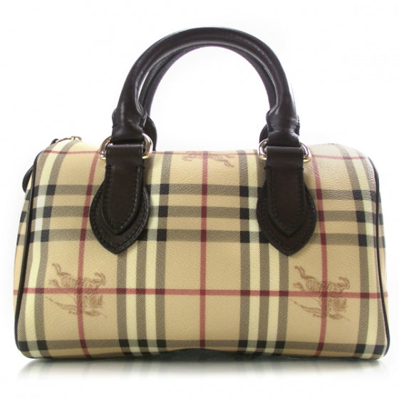 Burberry Haymarket Check Small Chester Bowling Bag 1 of 8