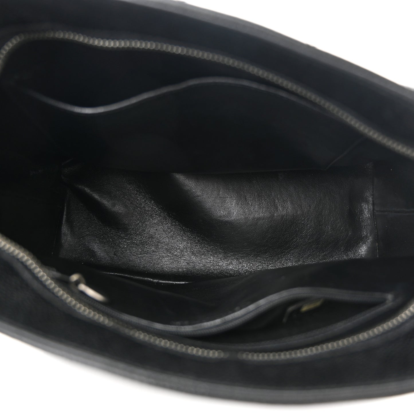 Caviar Quilted Medallion Tote Black