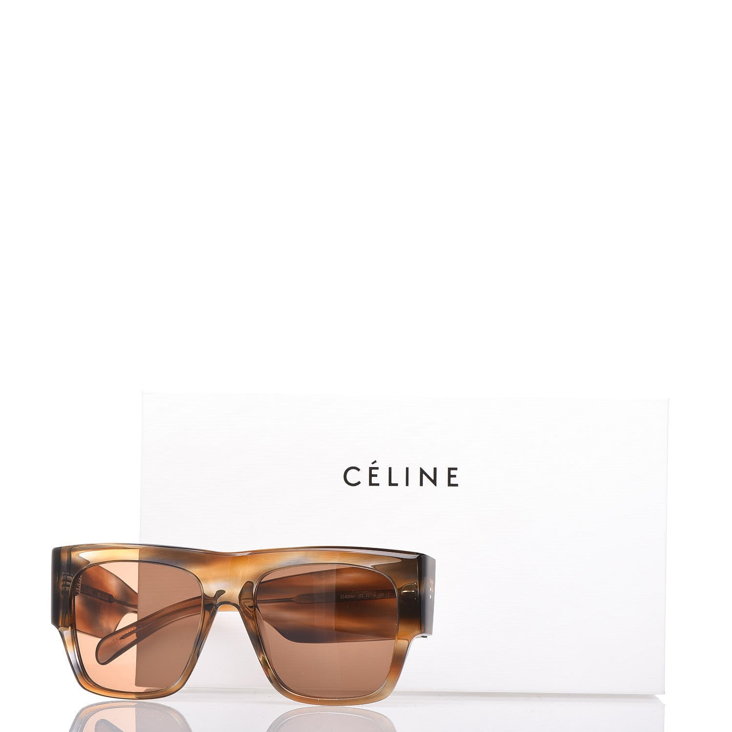 Celine Acetate Sunglasses CL400561 Brown 7 of 7