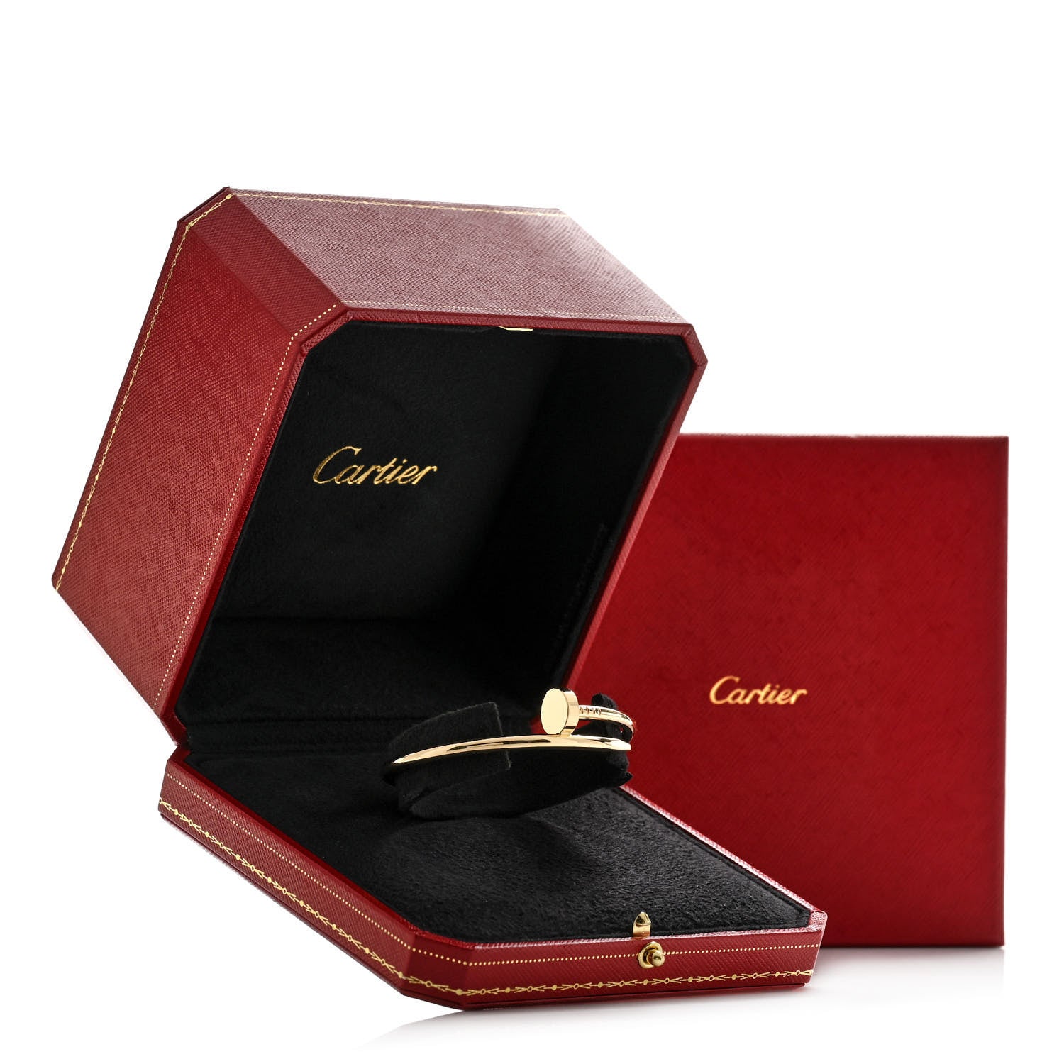 Cartier 18K Yellow Gold Juste Un Clou Bracelet 17 4 of 4