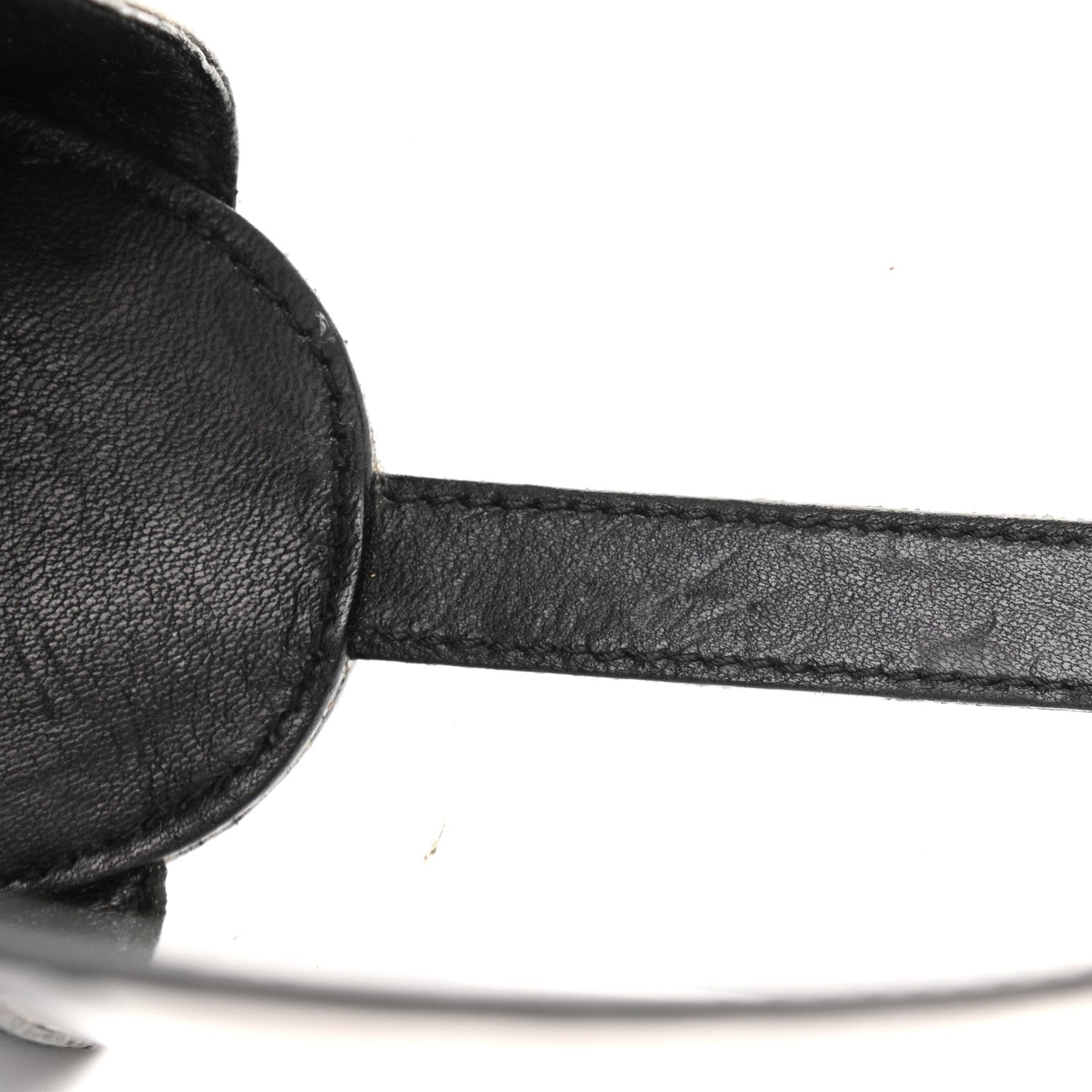 Christian Dior Patent PVC Mini Lady Dior Black Red 11 of 12