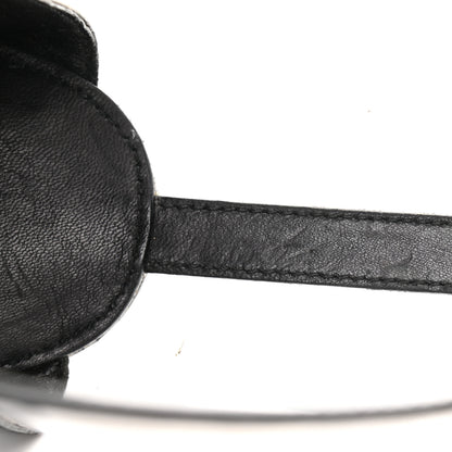 Christian Dior Patent PVC Mini Lady Dior Black Red 11 of 12