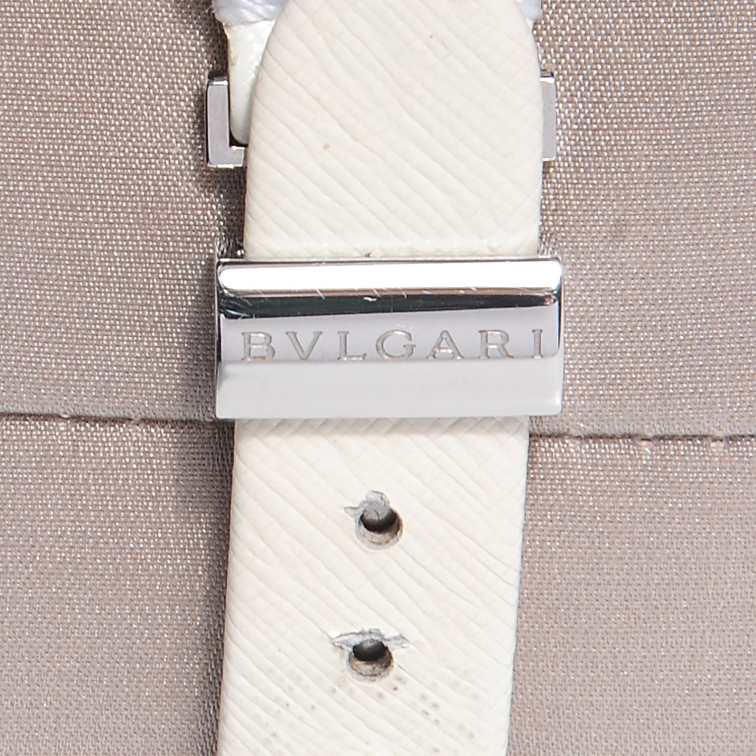 Bulgari BVLGARI Stainless Steel Calfskin Diamond Pink Mother of Pearl 30mm B.Zero1 Three Hearts Quartz Watch 3 of 8