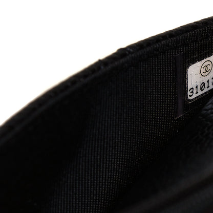 Chanel Caviar Quilted Wallet On Chain WOC Black 7 of 9