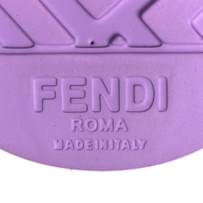 Fendi Rubber FF Sporty Hiker 25mm Sandals 37 Violetta 6 of 8