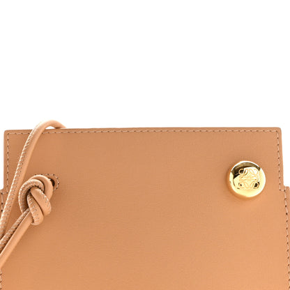 Loewe Classic Smooth Calfskin Pebble Dice Pocket Warm Desert 6 of 10