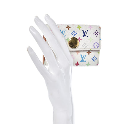 Louis Vuitton Monogram Multicolor Buisness Card Holder White 2 of 7