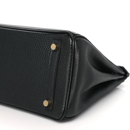 Hermes Togo Birkin 25 Black 10 of 10