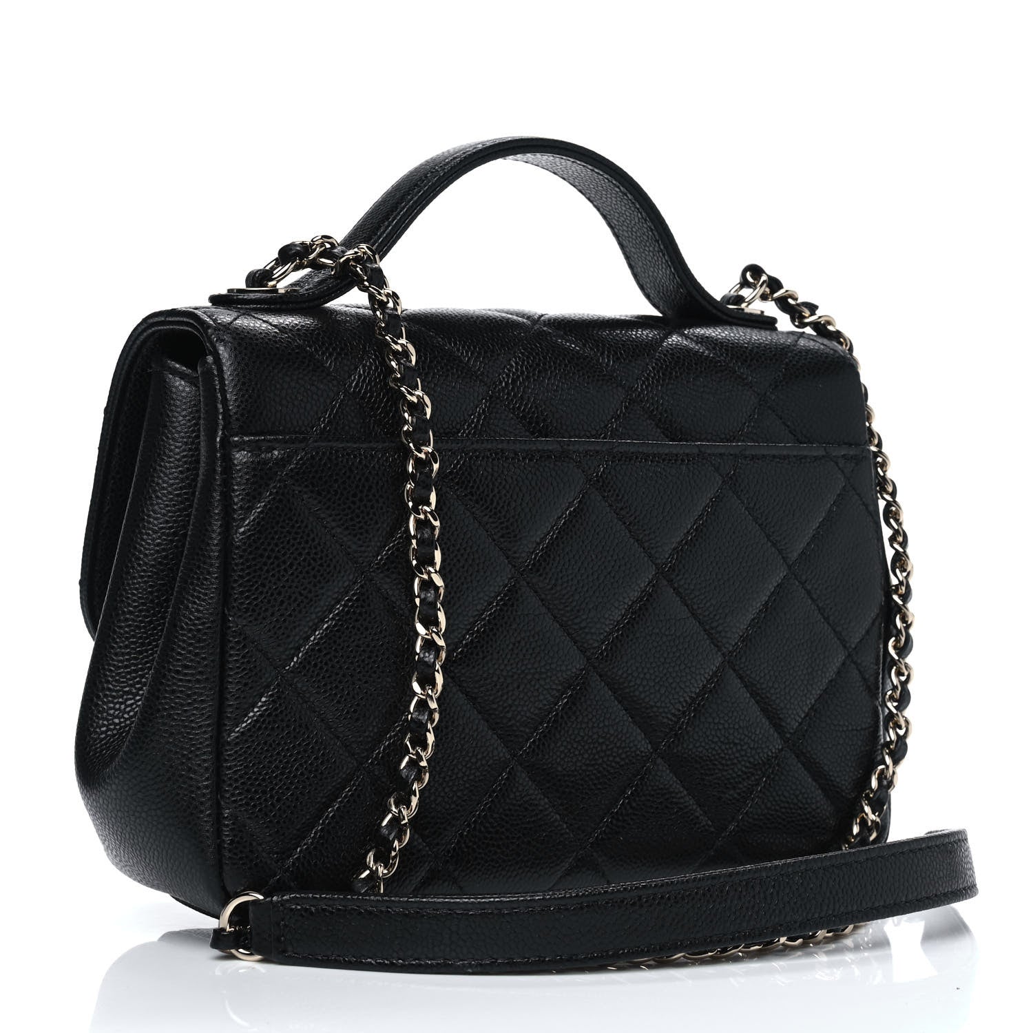 Chanel Caviar Quilted Small Business Affinity Flap Black 2 of 4