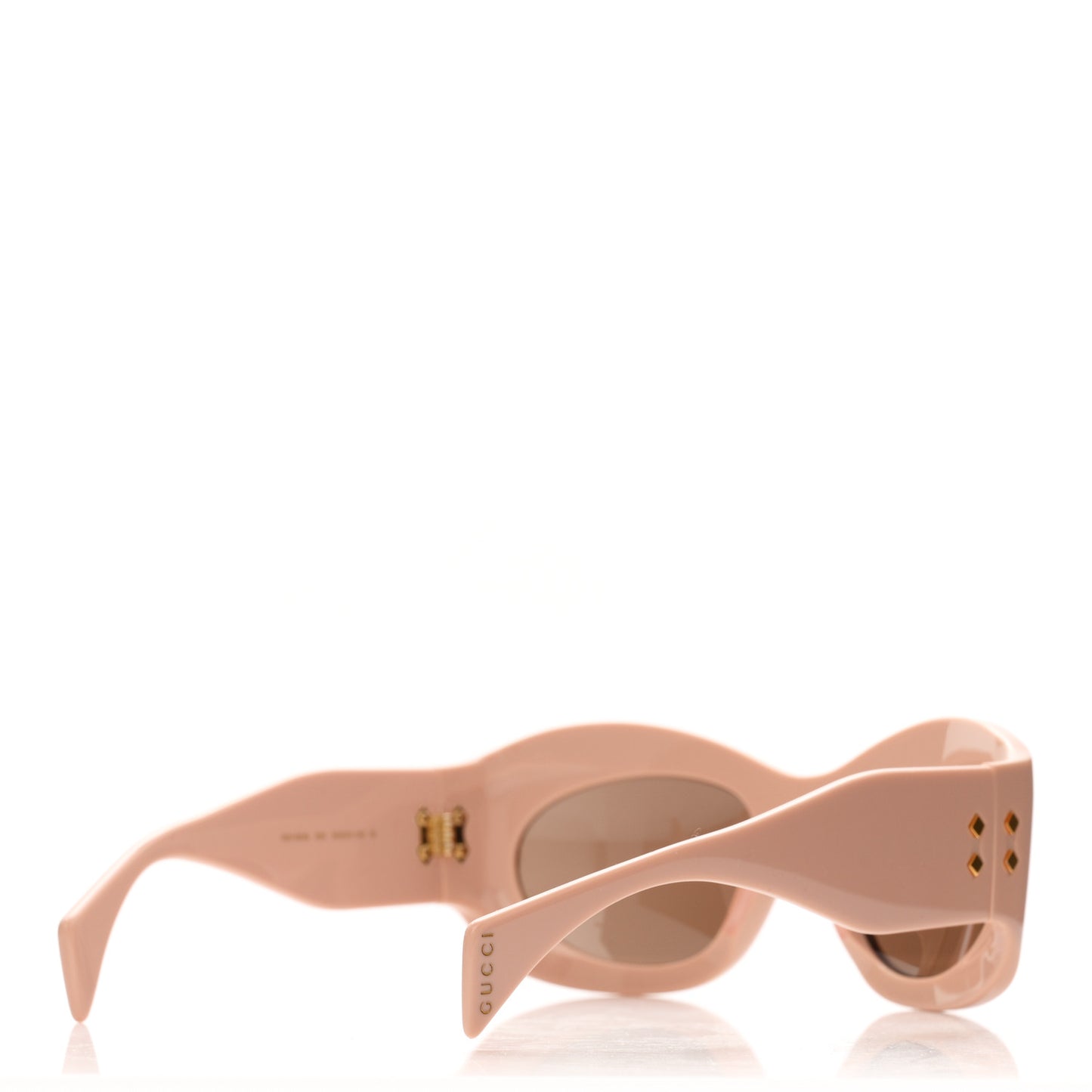 Acetate Frame Oval Sunglasses GG1463S Pink