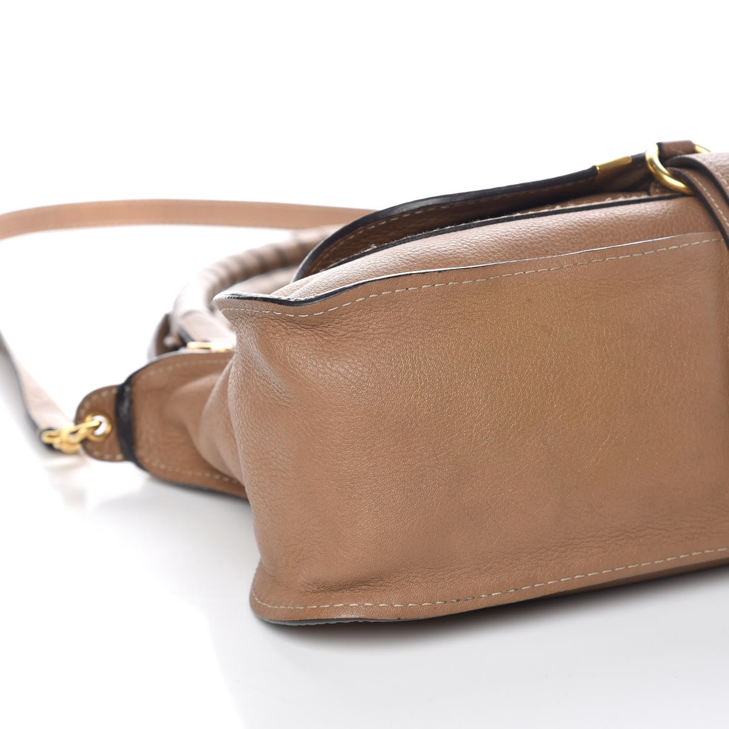 Calfskin Medium Marcie Satchel Nut