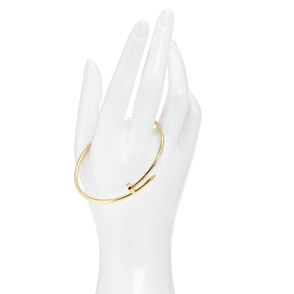 Cartier 18K Yellow Gold Small Juste Un Clou Bracelet 18 2 of 4