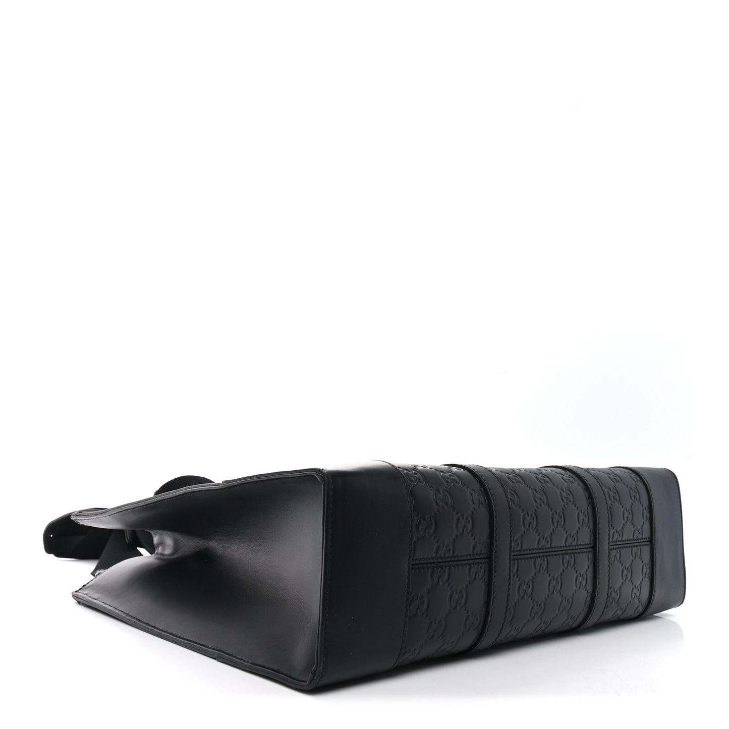Guccissima Signature Briefcase Black