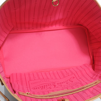 Louis Vuitton Monogram Roses Neverfull MM 7 of 7