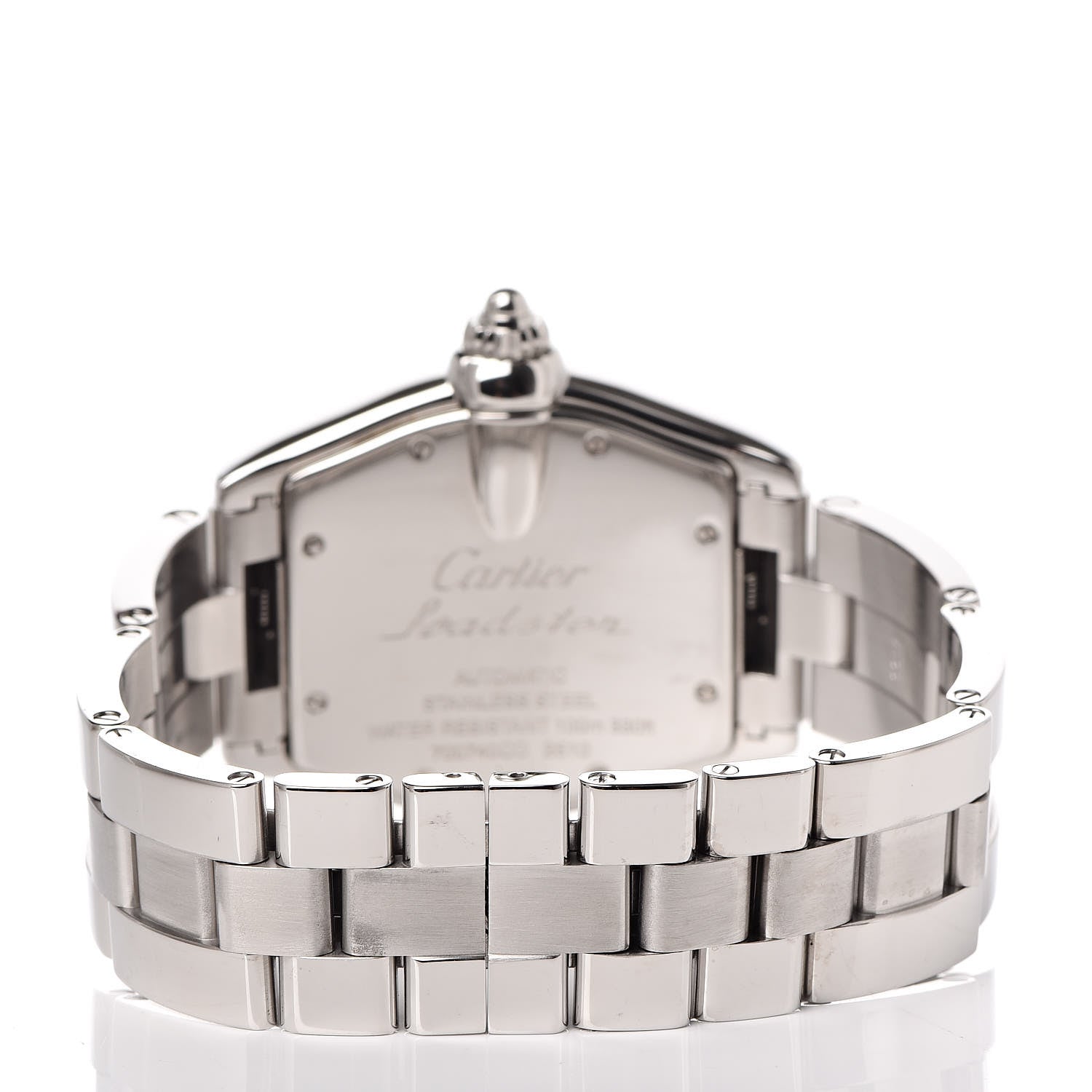 Cartier Stainless Steel 37mm Roadster Automatic Watch 5 of 12