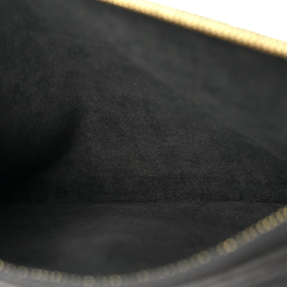 Louis Vuitton Empreinte Double Zip Pochette Black 6 of 11
