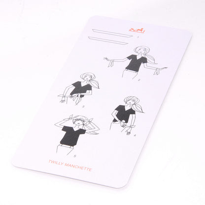 Hermes Knotting Cards Cartes A Nouer Carre Scarf Guide 4 of 5