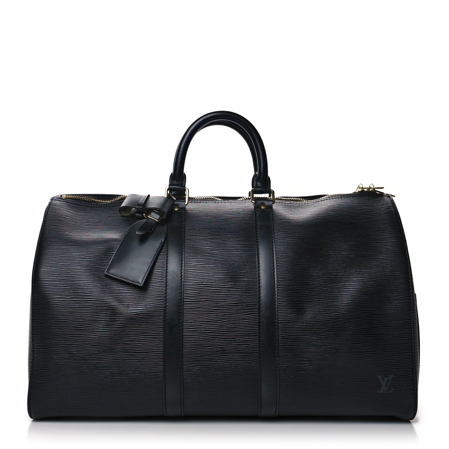 Louis Vuitton Epi Keepall 45 Black 1 of 14