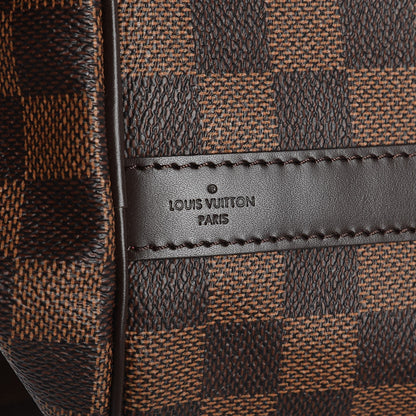 Louis Vuitton Damier Ebene Speedy Bandouliere 25 7 of 9