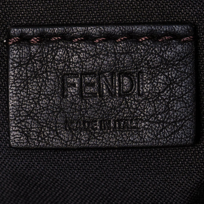 Fendi Nappa FF 1974 Embossed Mini Baguette White 6 of 20