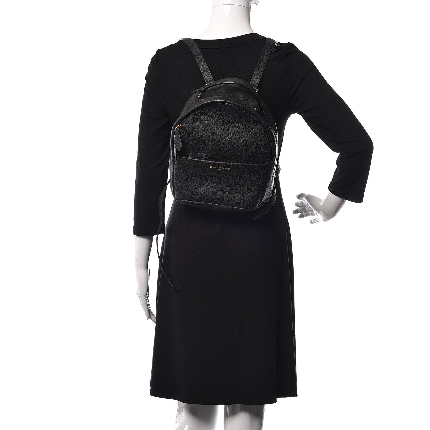 Louis Vuitton Empreinte Sorbonne Backpack Black 2 of 9