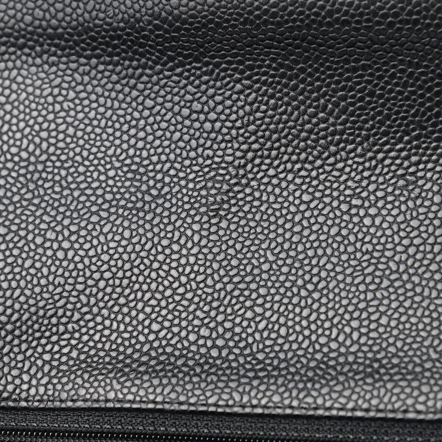 Caviar Quilted Jumbo Single Flap Black