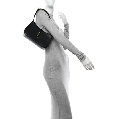 Saint Laurent Smooth Calfskin Le 5 A 7 Hobo Black 2 of 10