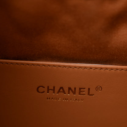 Chanel Caviar Quilted Small Chanel 25 Handbag Brown 6 of 10