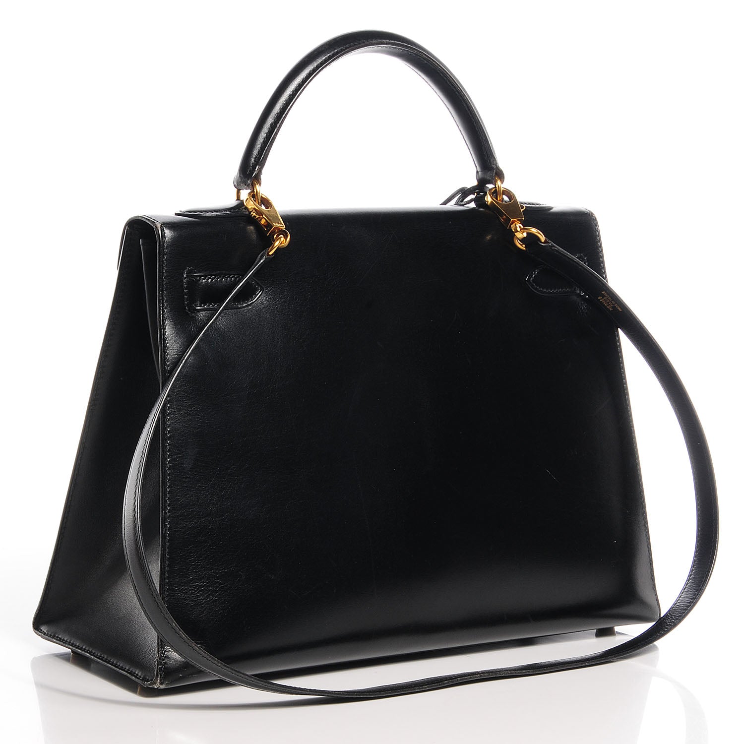Hermes Box Kelly Sellier 32 Black 3 of 11