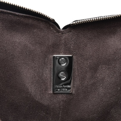 Louis Vuitton Veau Cachemire Soft Lockit MM Black 7 of 9