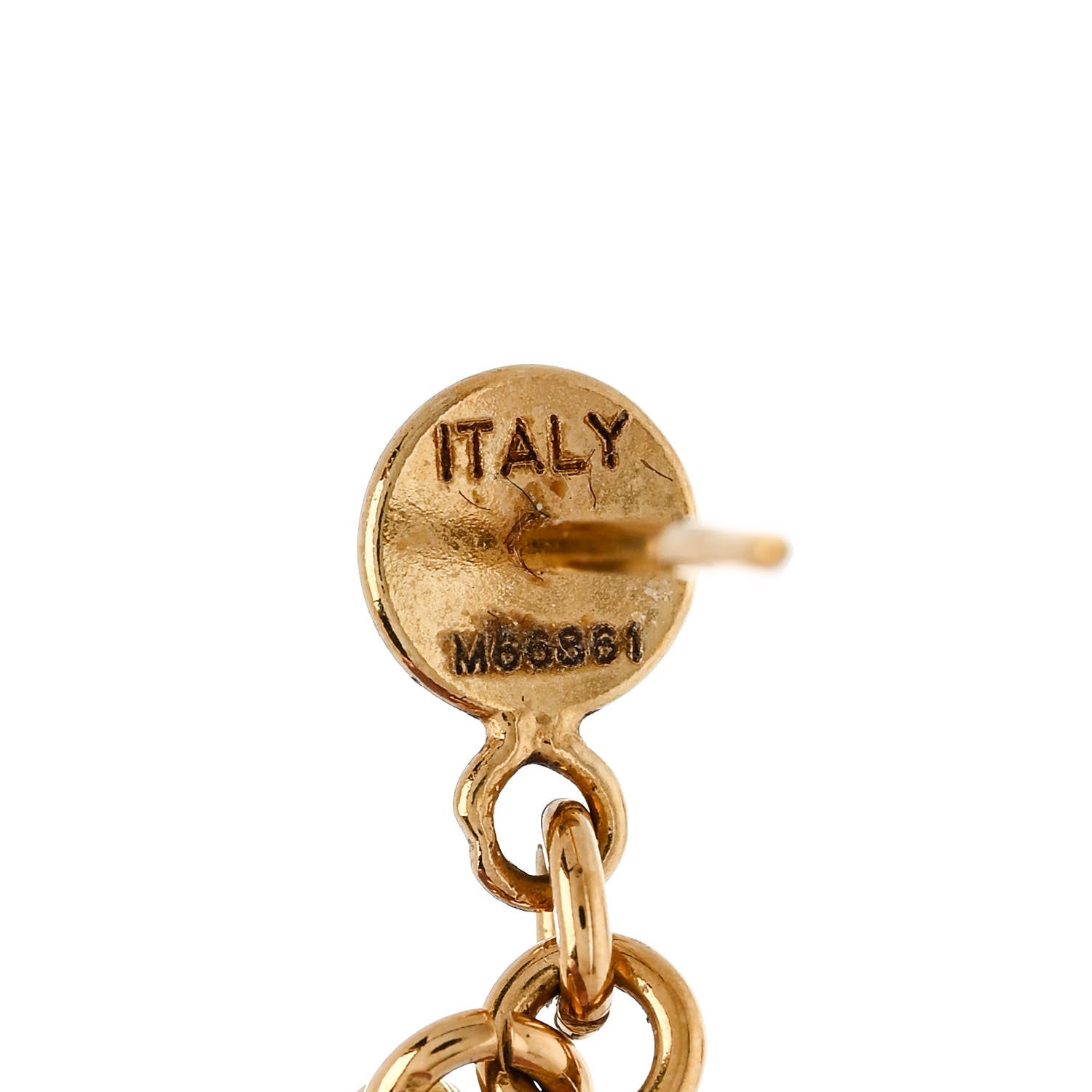 Louis Vuitton Magnetic Glitter Earrings 4 of 6