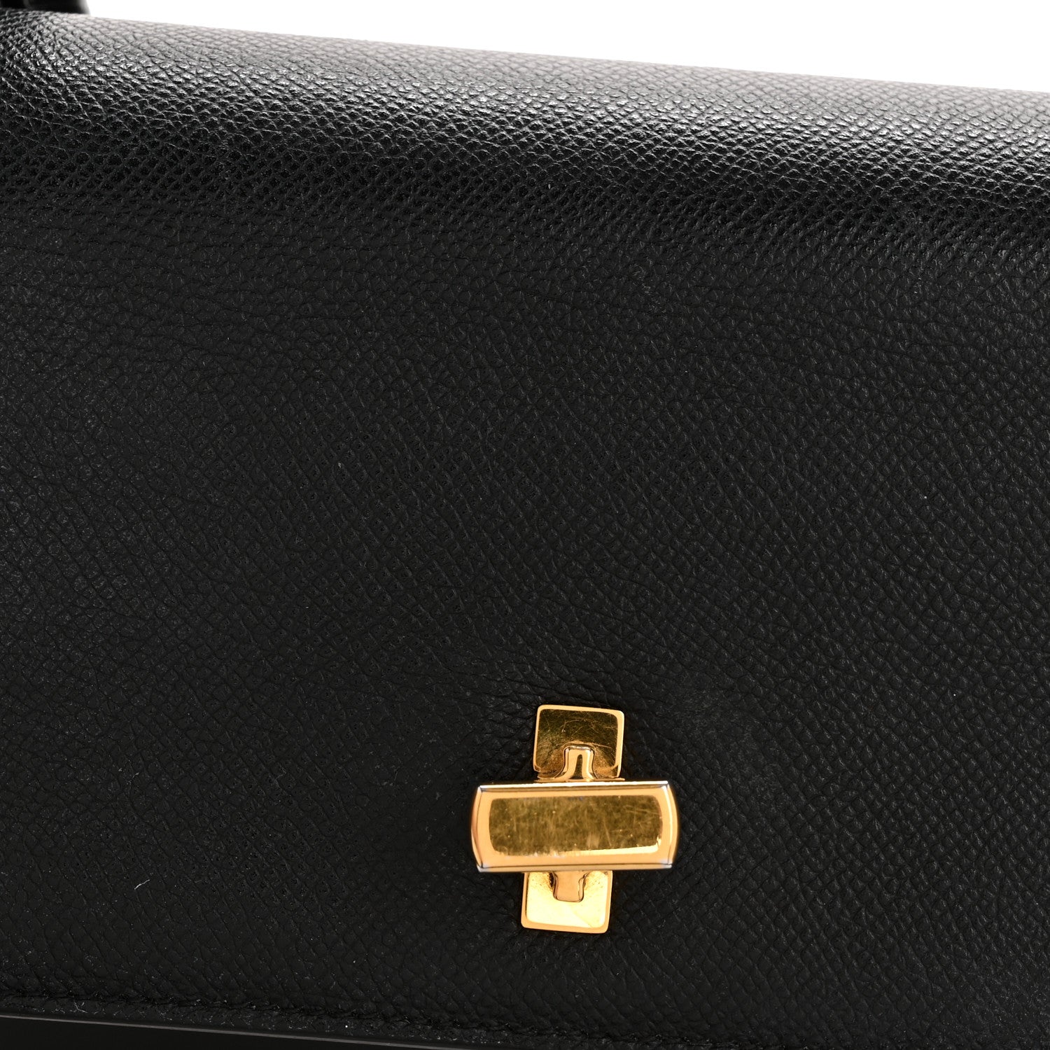 Christian Dior Grained Calfskin Large St. Honore Tote Black 13 of 14