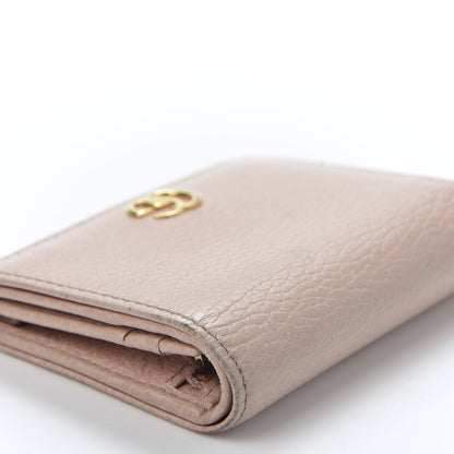 Gucci Dollar Calfskin GG Marmont Card Case Perfect Pink 7 of 11