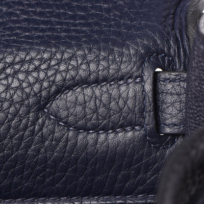 Hermes Taurillon Clemence Kelly Retourne 28 Bleu Nuit 9 of 34