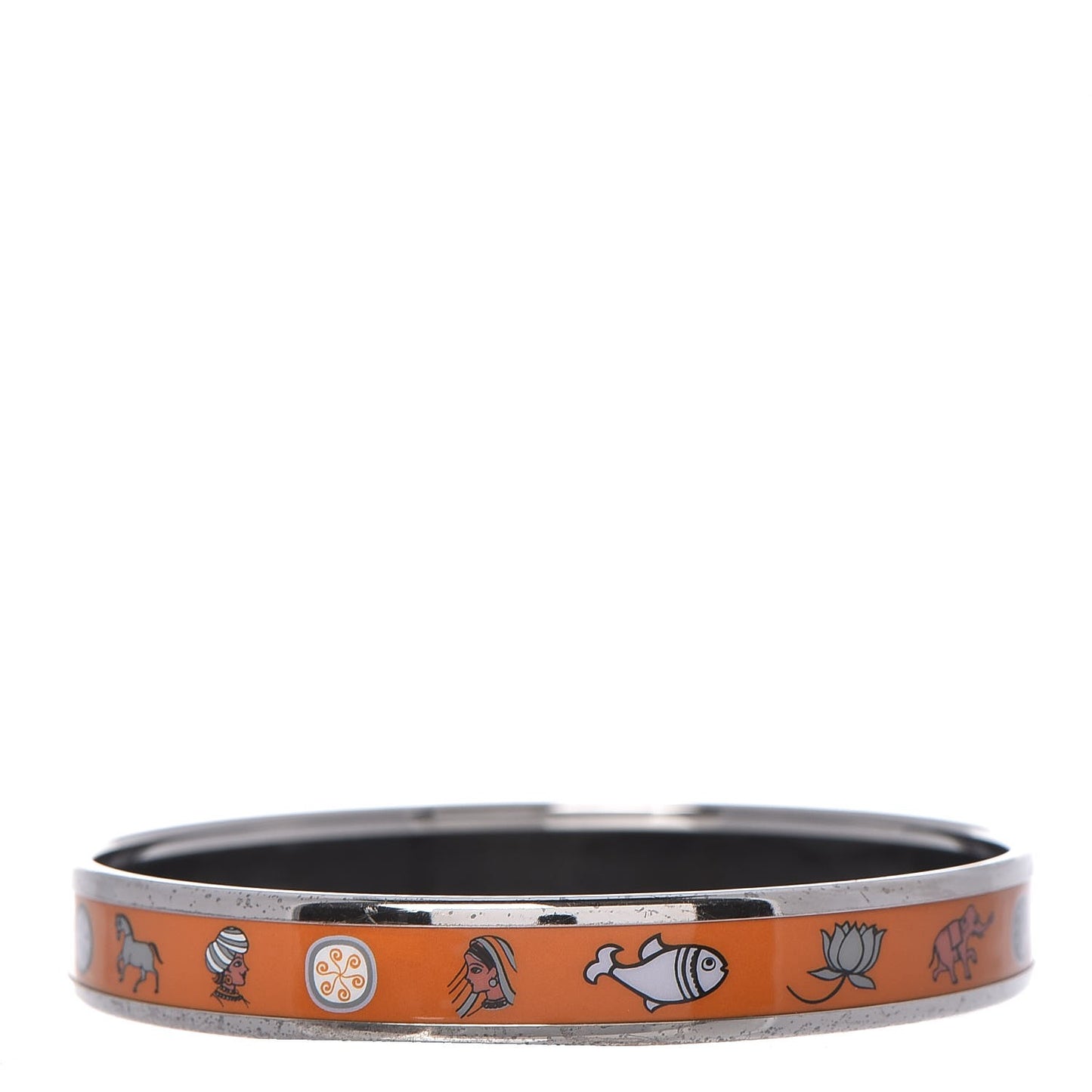 Enamel Printed Narrow Bracelet 70