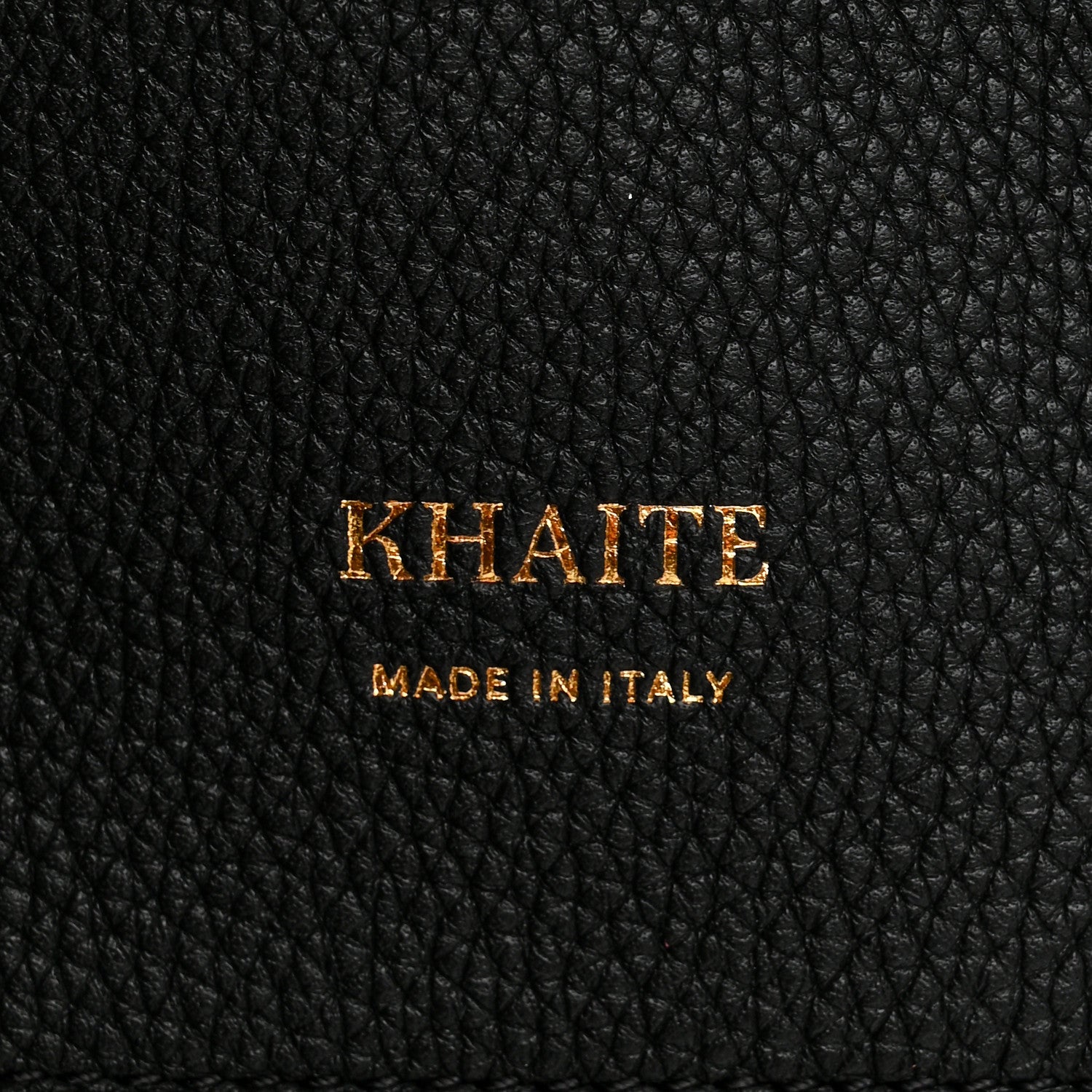 Khaite Pebbled Sport Calfskin Medium Lotus Tote Black 7 of 10