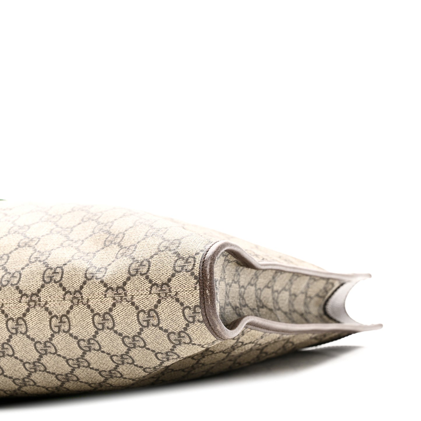 GG Supreme Monogram Large Rajah Chain Tote Beige New Acero
