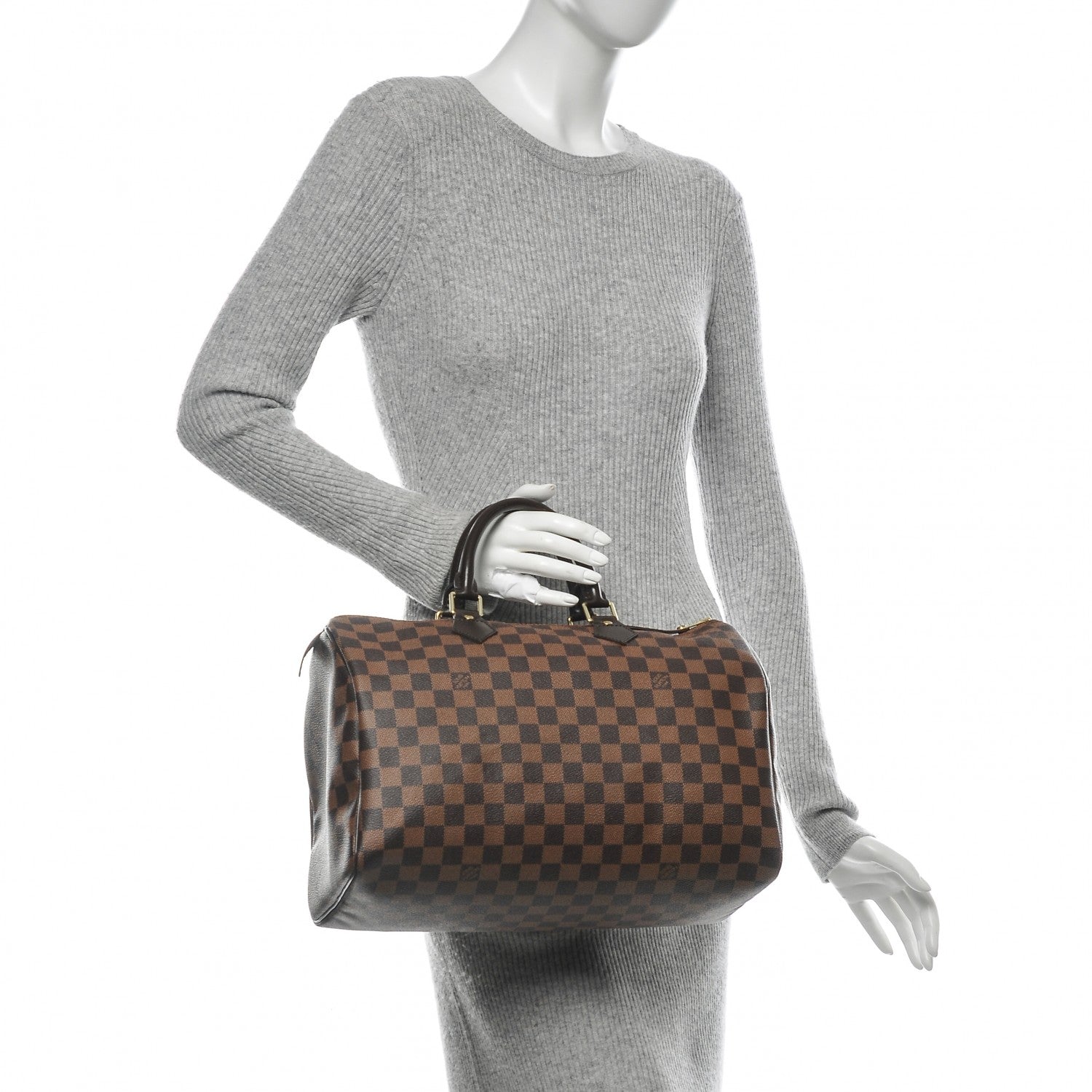 Louis Vuitton Damier Ebene Speedy 35 2 of 7