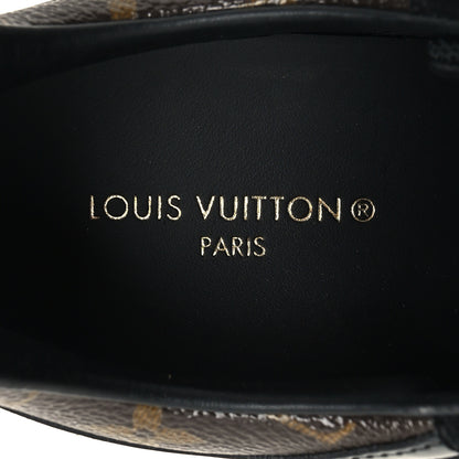 Louis Vuitton Suede Monogram Run Away Sneakers 38 Black 7 of 7