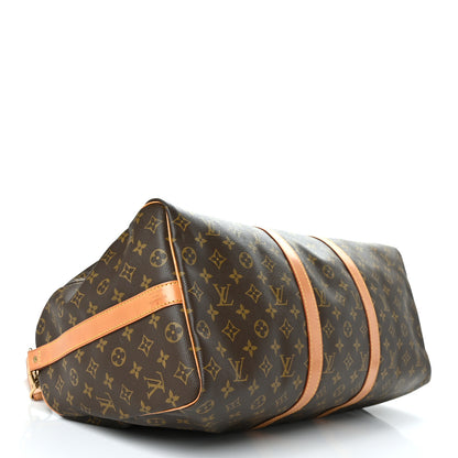 Louis Vuitton Monogram Keepall Bandouliere 50 4 of 12