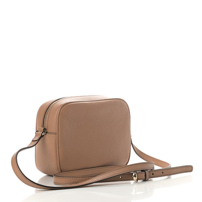 Gucci Pebbled Calfskin Small Soho Disco Bag Rose Beige 3 of 10