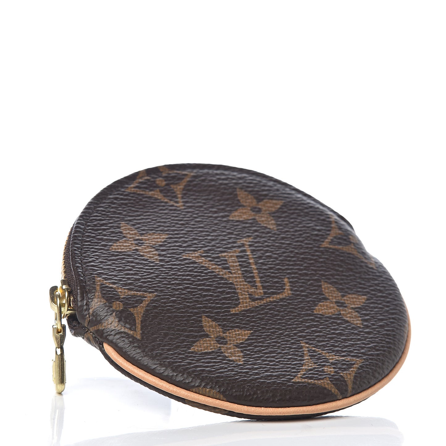 Monogram Round Coin Purse