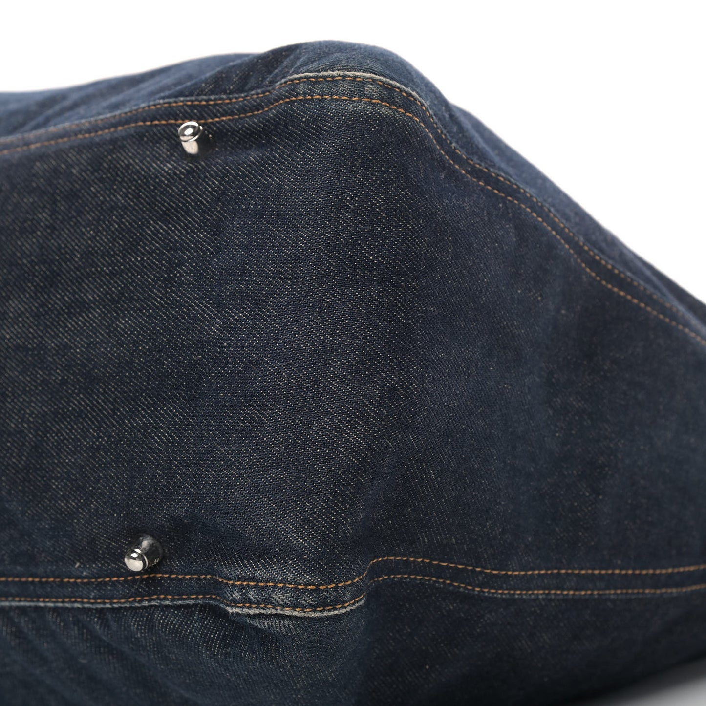 Denim Large FF Tote Blue