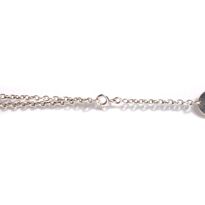 Hermes Sterling Silver 18K Rose Gold Confettis Long Necklace 3 of 6