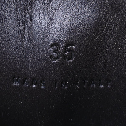 Bottega Veneta Calfskin The Tire Chelsea Boots 35 Sea Salt Black 10 of 15