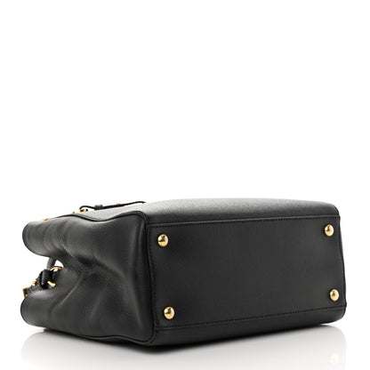 Fendi Vitello Elite Petite 2Jours Tote Black 4 of 17