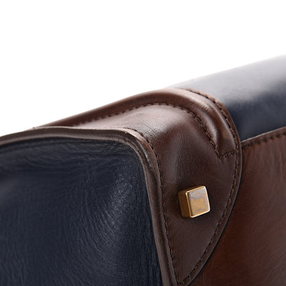 Celine Smooth Calfskin Mini Tri-Color Luggage Navy 11 of 16