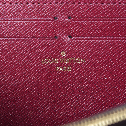 Louis Vuitton Monogram Clemence Wallet Fuchsia 6 of 10