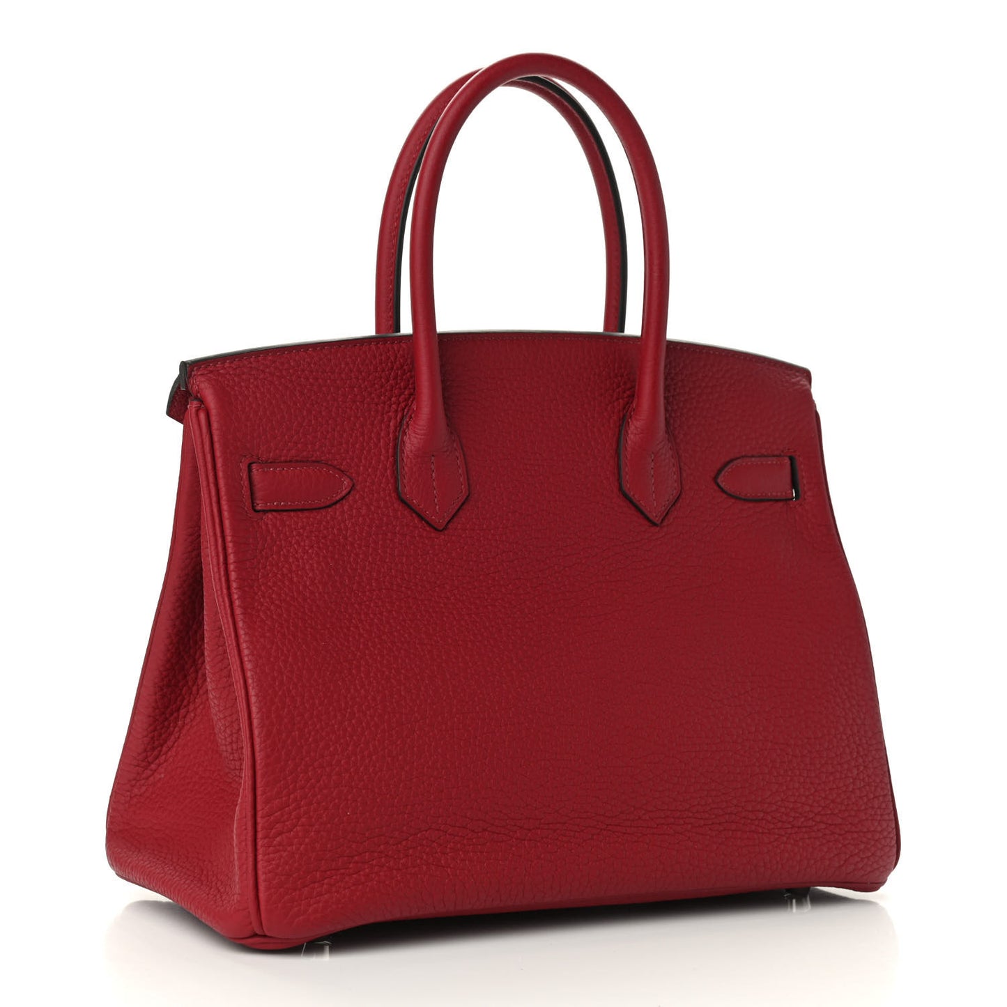Taurillon Clemence Birkin 30 Rouge Grenat